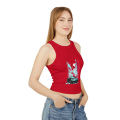 Collection image for: Women's Micro Rib Racer Tank Top