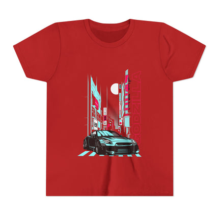 Car Enthusiast themed Youth Short Sleeve Tee