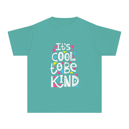 Typography themed Youth Midweight Tee