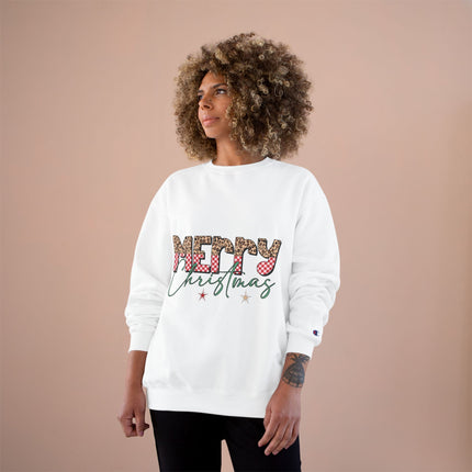 Christmas themed Champion Sweatshirt