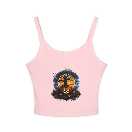 Halloween-Themen Damen Spaghetti Strap Tank Top 