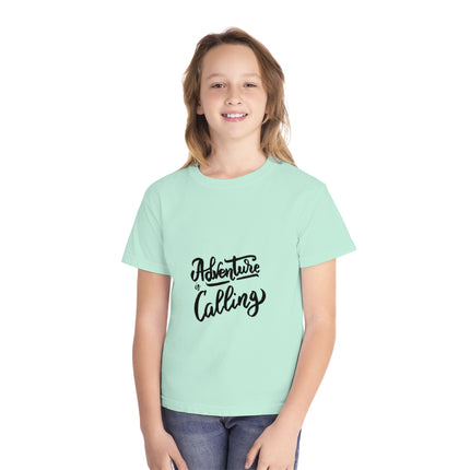 Typography themed Youth Midweight Tee