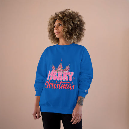 Christmas themed Champion Sweatshirt