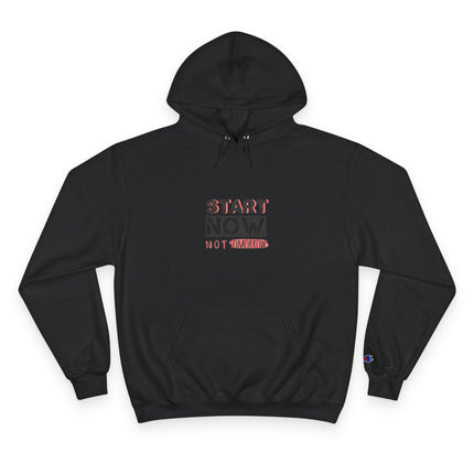 Typography themed Champion Hoodie