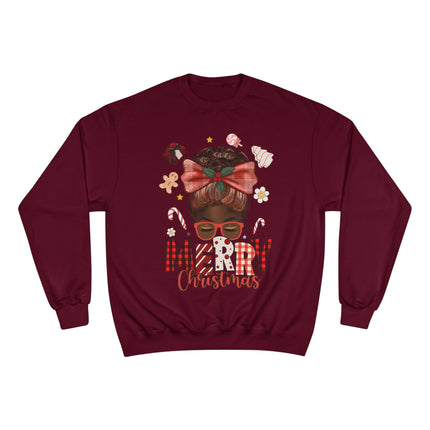 Christmas themed Champion Sweatshirt
