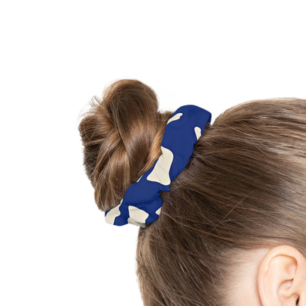 Cute Blue Pattern design themed Scrunchie