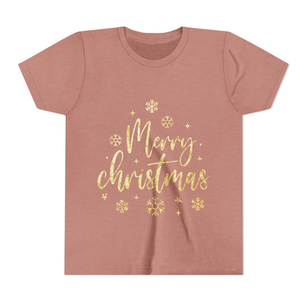 Kurzärmeliges T-Shirt für Jugendliche mit Weihnachtsmotiv