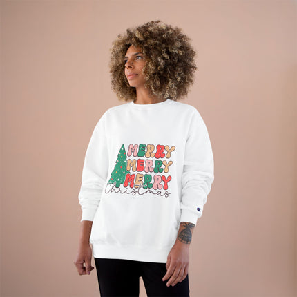 Christmas themed Champion Sweatshirt