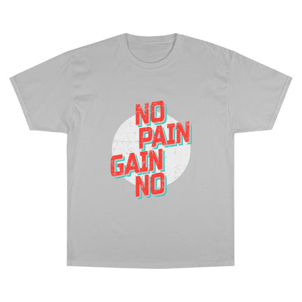 Champion-T-Shirt mit Typografie-Motiv