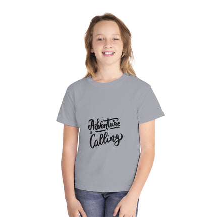 Typography themed Youth Midweight Tee