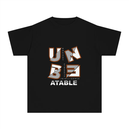 Typography themed Youth Midweight Tee