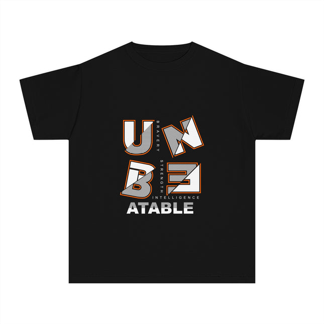 Typography themed Youth Midweight Tee