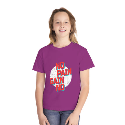 Typography themed Youth Midweight Tee