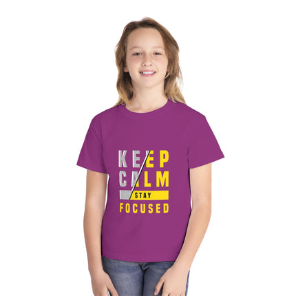 Typography themed Youth Midweight Tee