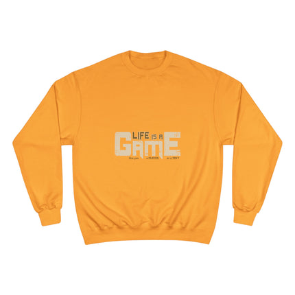 Champion-Sweatshirt mit Typografie-Motiv