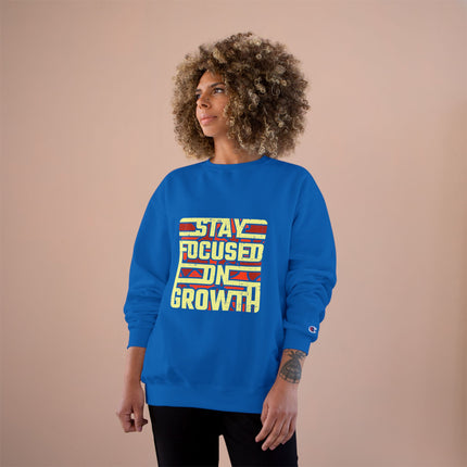 Champion-Sweatshirt mit Typografie-Motiv