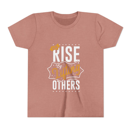 Typography themed Youth Short Sleeve Tee