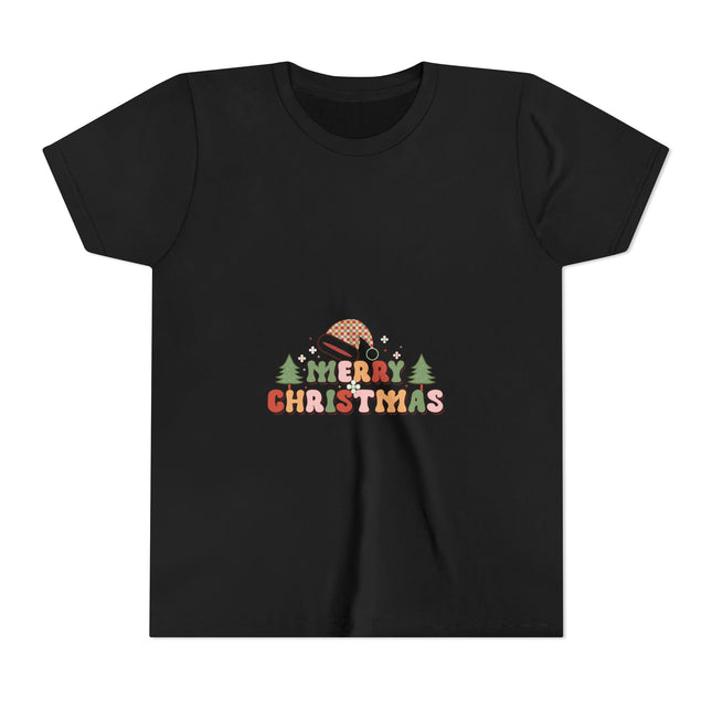 Kurzärmeliges T-Shirt für Jugendliche mit Weihnachtsmotiv