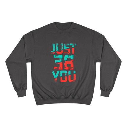 Champion-Sweatshirt mit Typografie-Motiv