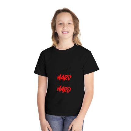 Typography themed Youth Midweight Tee