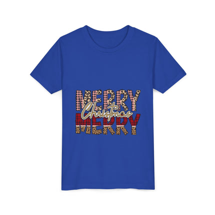 Christmas themed Youth Short Sleeve Tee