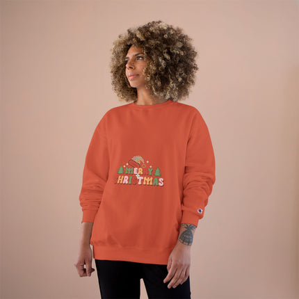 Christmas themed Champion Sweatshirt
