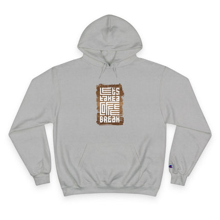 Typography themed Champion Hoodie