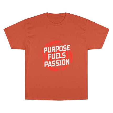 Champion-T-Shirt mit Typografie-Motiv