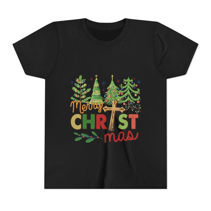 Christmas themed Youth Short Sleeve Tee