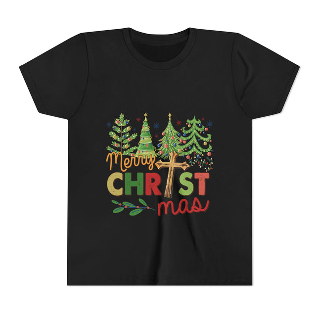 Kurzärmeliges T-Shirt für Jugendliche mit Weihnachtsmotiv