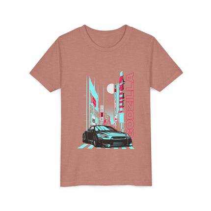 Car Enthusiast themed Youth Short Sleeve Tee