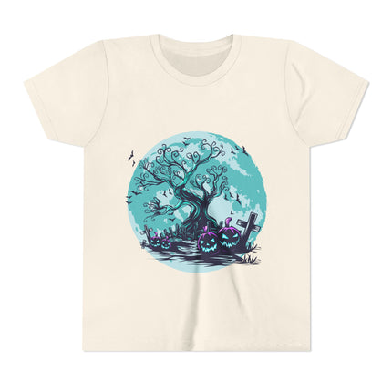 Halloween-Kurzarm-T-Shirt für Jugendliche