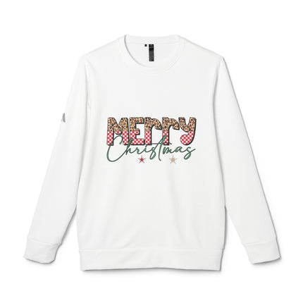 Christmas themed Adidas Unisex Fleece Crewneck Sweatshirt