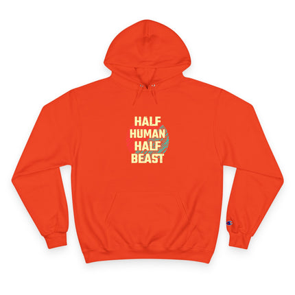 Typography themed Champion Hoodie