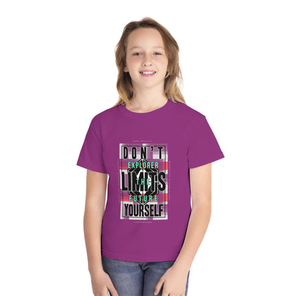 Typography themed Youth Midweight Tee