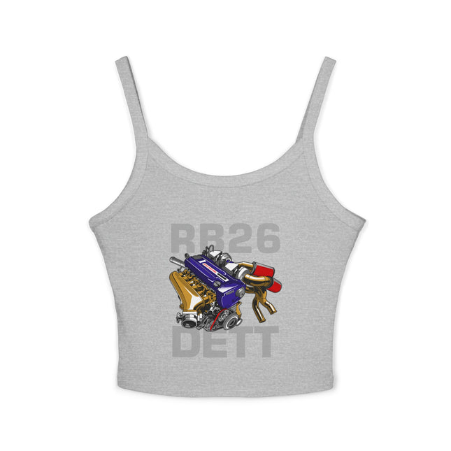 Auto-Enthusiasten Themen Damen Spaghetti Strap Tank Top 