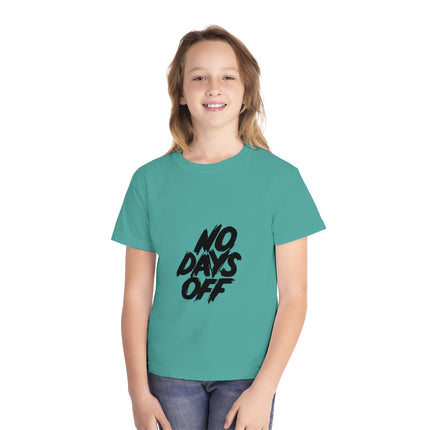 Typography themed Youth Midweight Tee