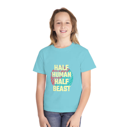 Typography themed Youth Midweight Tee
