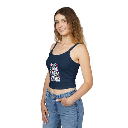 Typografie Themen Damen Spaghetti Strap Tank Top 