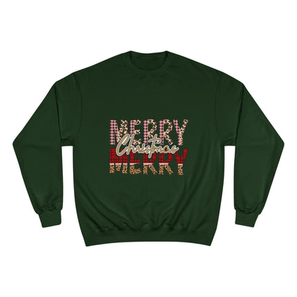 Christmas themed Champion Sweatshirt