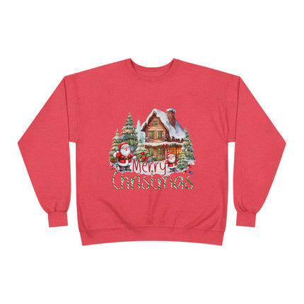 Christmas themed Unisex EcoSmart Crewneck Sweatshirt