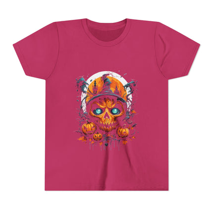 Halloween themed Youth Short Sleeve Tee