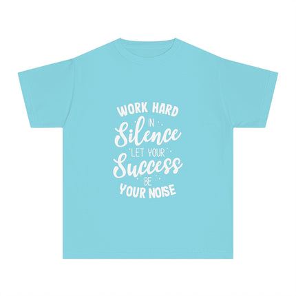 Typography themed Youth Midweight Tee