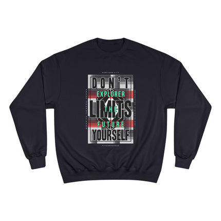 Champion-Sweatshirt mit Typografie-Motiv
