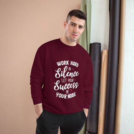 Champion-Sweatshirt mit Typografie-Motiv