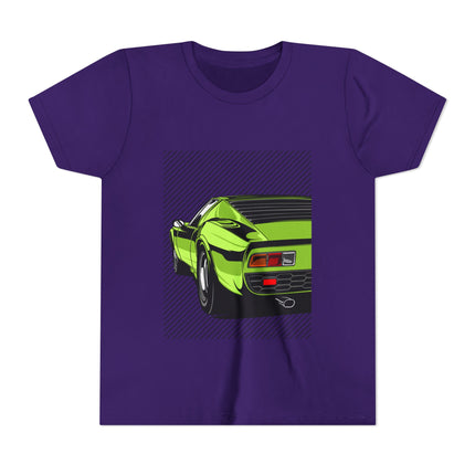 Car Enthusiast themed Youth Short Sleeve Tee