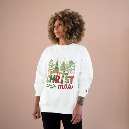 Christmas themed Champion Sweatshirt