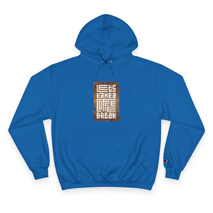 Typography themed Champion Hoodie