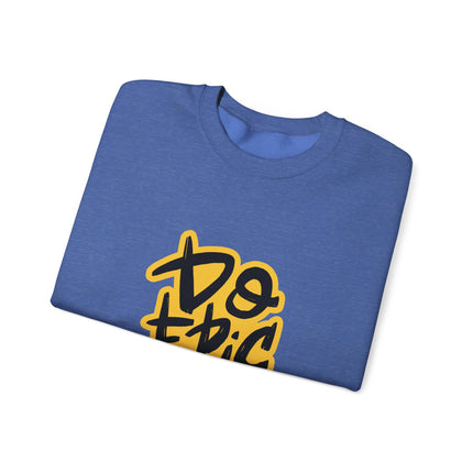 Unisex Heavy Blend Crewneck Sweatshirt mit Typografie-Motiv