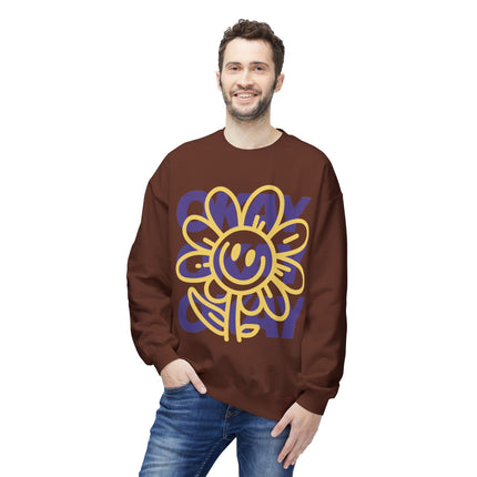 Unisex-Sweatshirt mit Rundhalsausschnitt aus mittelschwerem Softstyle-Fleece